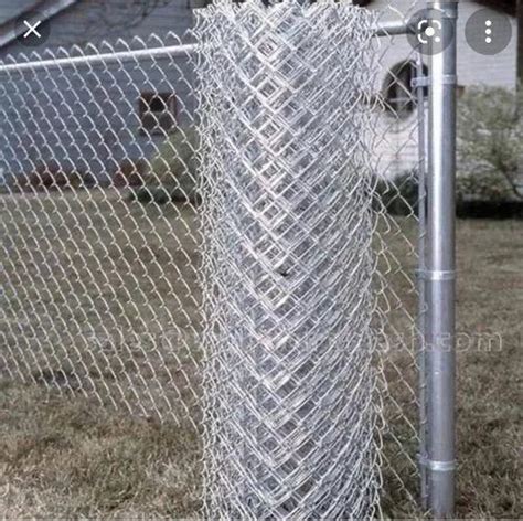 Silver Galvanized Iron Chain Link Fencing At Rs 72 Kg In Jaipur ID