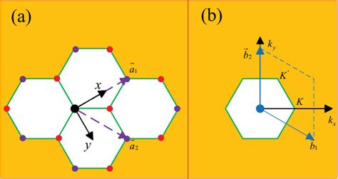 Honeycomb Lattice And Its Brillouin Zone Left Lattice Structure Of Download Scientific