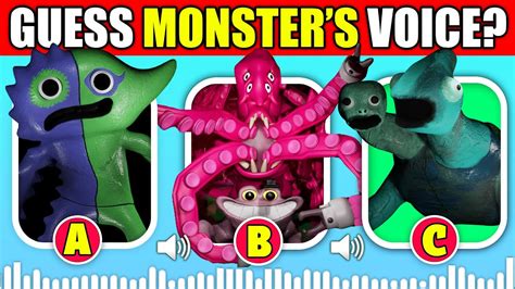 Guess The Monster S Voice Garten Of Banban Bittergiggle