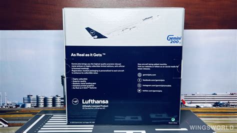 Geminijets Airbus A Lufthansa G Dlh D Aifd