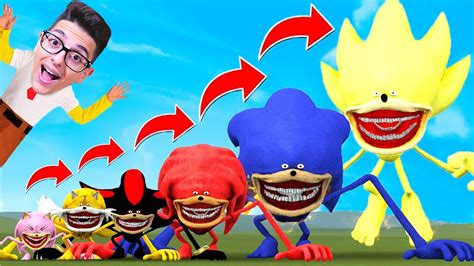 Evoluzione Famiglia Shin Sonic Tapes Su Gmod Youtube