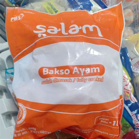 Jual Bakso Ayam Salam 500 Gram Shopee Indonesia