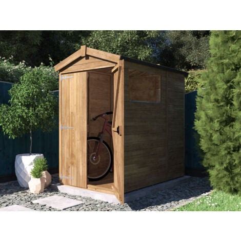 Dunster House Garden Shed M X M Heavy Duty Wooden Outdoor Storage