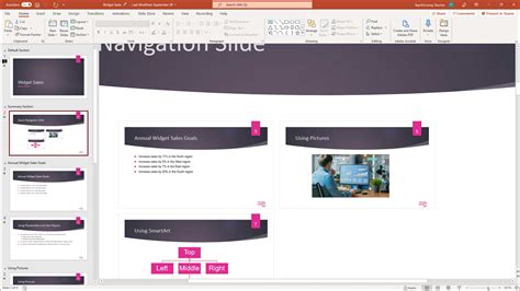 Zoom Slider in PowerPoint - Instructions - TeachUcomp, Inc.