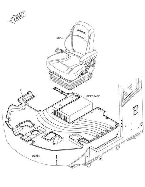 FLOOR MAT DL420 3 Doosan Parts Catalog Online