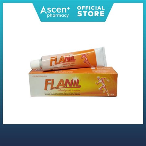 Flanil Analgesic Cream 60g Shopee Malaysia