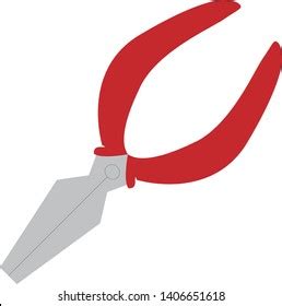 This Flat Icon Needle Nose Pliers Stock Vector (Royalty Free) 1406651618 | Shutterstock