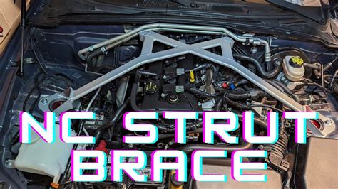 NC Miata Goodwin Racing Front Strut Tower Brace YouTube