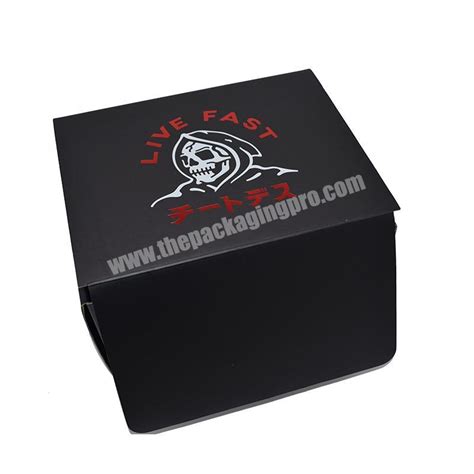 Customized Recycled Matte Black Printing Corrugated Paper Cardboard