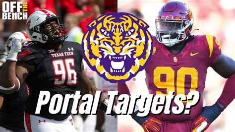 TRANSFER PORTAL NEWS LSU Targeting A Pair Of COVETED DL Prospects