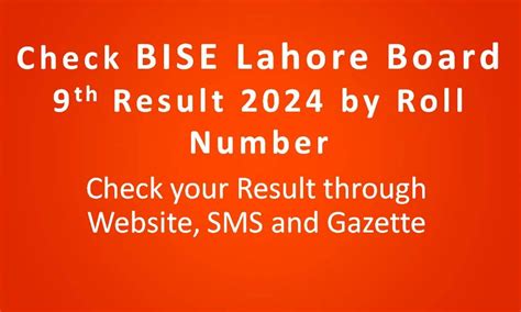 Bise Lahore Class Result Mary Clarkson