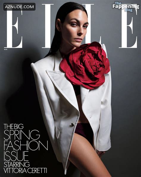 Vittoria Ceretti Nude And Sexy Photoshoot For Elle US Magazine AZNude