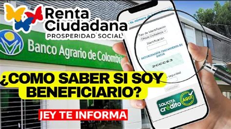 D Nde Consulto Si Soy Beneficiario De La Renta Ciudadana Jey