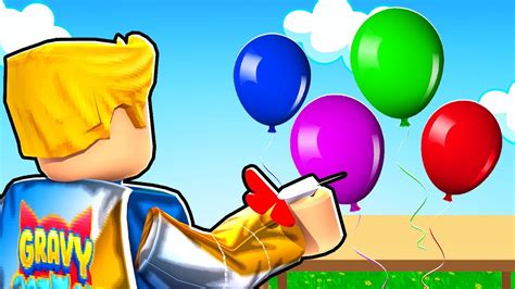 Noob Vs Roblox Balloon Pop Simulator Youtube