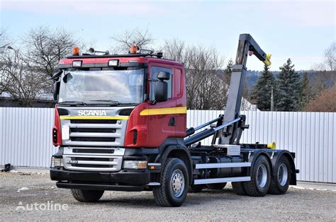 Camion Scarrabile Scania R Abrollkipper X Top Zustand In