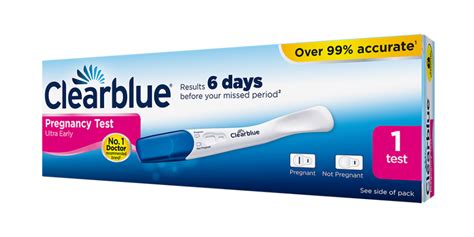 Ultra Early Pregnancy Test 6 Days Early Clearblue