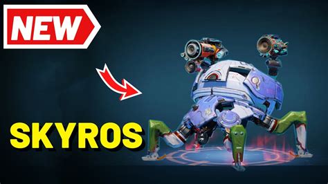 New Robot Skyros War Robots Test Server Youtube