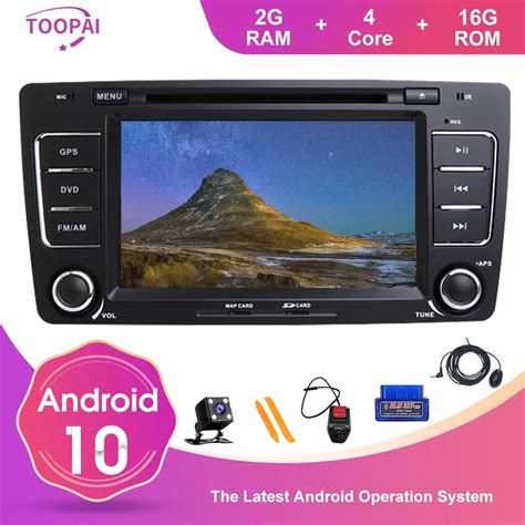 Toopai Android For Skoda Octavia Yeti Gps Navigation Car