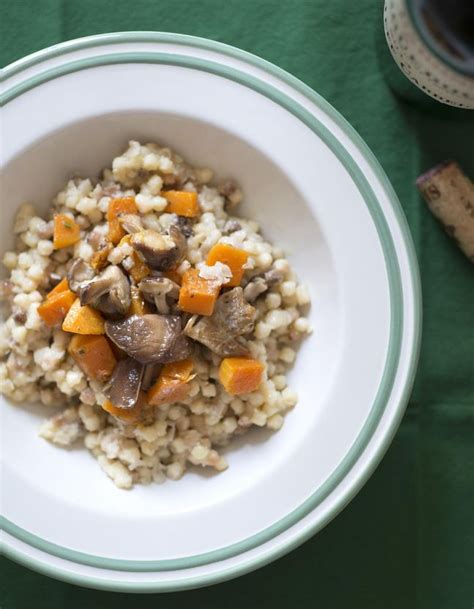 Risotto De Fregola Butternut Et Shiitak S Pour Personnes Recettes