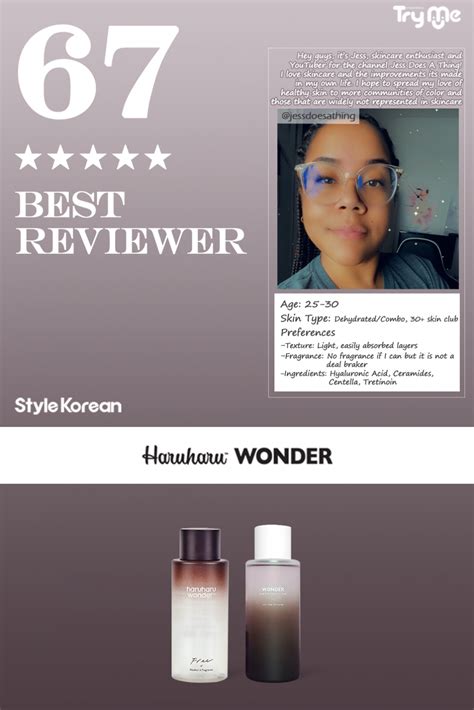 Best Reviewer Haruharu Wonder Black Rice Toner Twins By