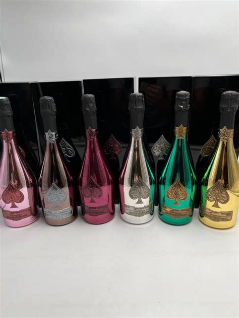 Armand De Brignac Collection Ace Of Spades Gold Golf Ros Demi Sec