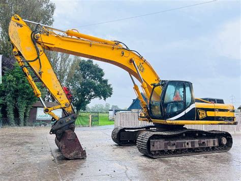 Jcb Js Tracked Excavator C W Quick Hitch And Bucket Video