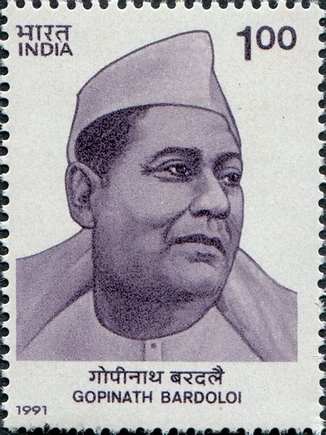 India Gopinath Bardoloi Birth Centenary Stamps Of The World