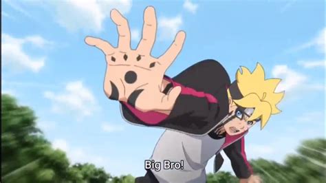 Boruto Uses Karma To Absorb Jutsu And Save Konohamaruboruto Naruto Next Generation Ep 187