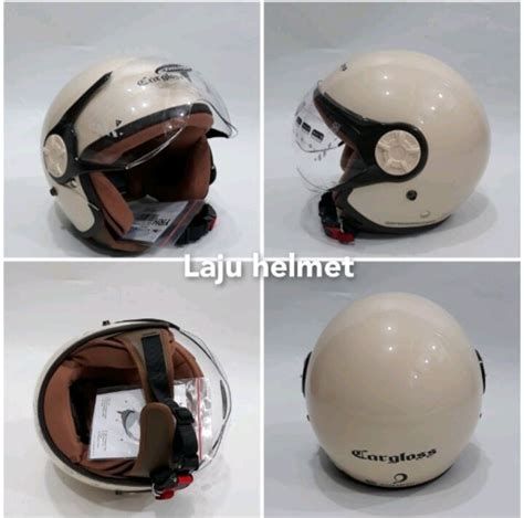 Helm Cargloss Yrh Hijab Original Cream Lazada Indonesia