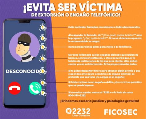 Promueve FICOSEC prevención de los delitos de extorsión telefónica y