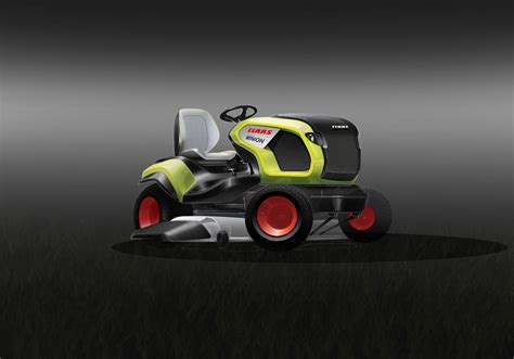 CLAAS lawn tractor on Behance