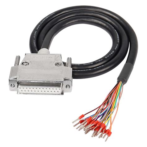 Xmsjsiy Db25 Connector Adapter Rs232 25 Pin Serial Extension Cable