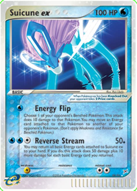 Suicune Ex Ex Team Magma Vs Team Aqua Pokemon Card