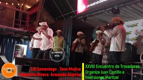 Lili Samaniego Tano Mojica Miguelito Rivera Armando Aizpr A Xxviii