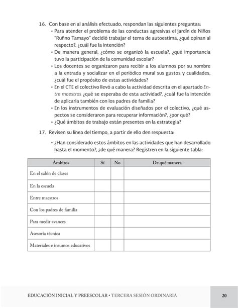 Tercera Sesion Cte Preescolar Pdf