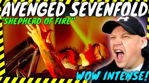 Intense Avenged Sevenfold Shepherd Of Fire [ Reaction ] Youtube