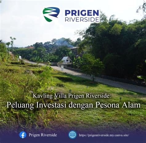 Tanah Kavling Villa Prigen Riverside Peluang Investasi Dengan Pesona