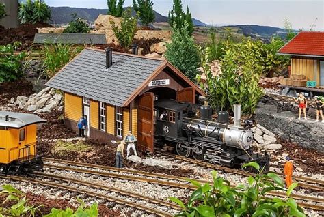 Pola Silverton American Engine Shed G Scale Topslots N Trains