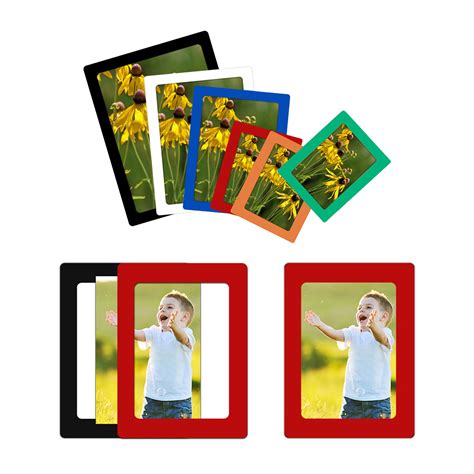 Bolincty Magnetic Picture Frame Magnetic Frame With 6 Colors Border