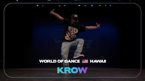 Krow Frontrow World Of Dance Hawaii Nov Wodhi Youtube