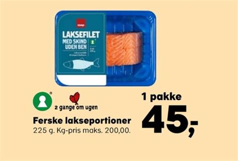 Coop Laksefilet Tilbud Hos SuperBrugsen