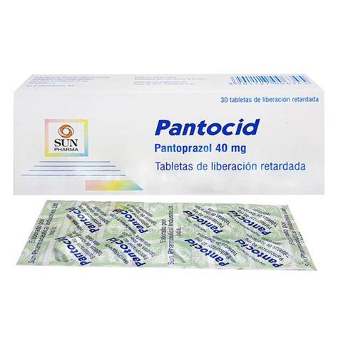 Pantocid 40 Tabletas De Liberación Prolongada