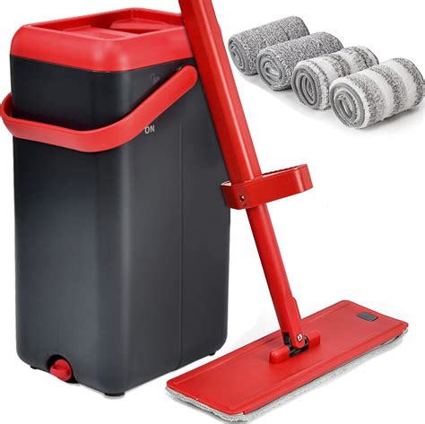 Amazon Floor Mop And Bucket Set With Wringer Homettler Flat