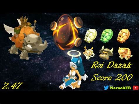 Dofus Roi Dazak Score Naraoh Youtube