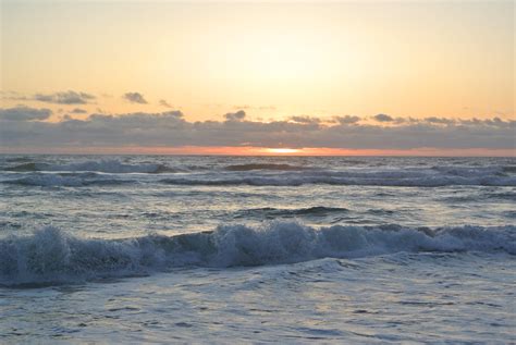 Coastal Contemplations Day Waves In The Setting Sun At Flickr