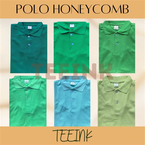 Polo Honeycomb Softex Southport Whistler Green Color Shopee