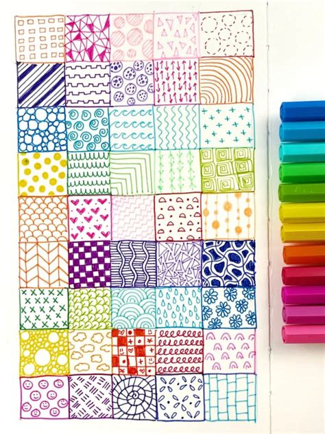 100 Patterns To Draw Cool And Inspiring Patterns