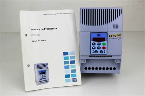 Inversor De Frequência Weg Cfw 08 Plus Mono trifásico 3 0cv R 1 699