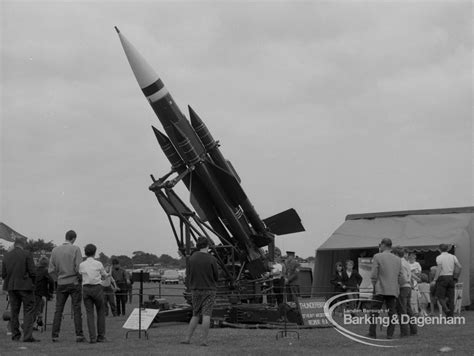 Dagenham Town Show 1967 Showing Army Display With Guided Missile