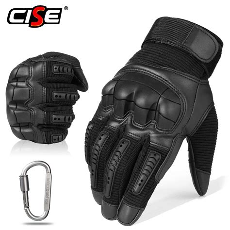 Touchscreen Leather Motorcycle Gloves Motocross Moto Motorbike Pit